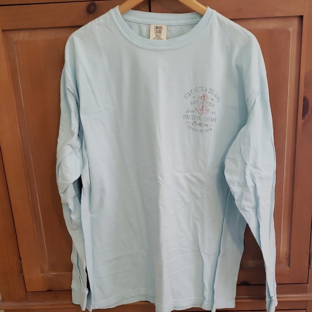 Comfort Colors Sky Blue Graphic Tee